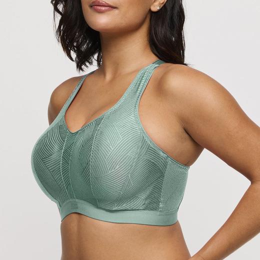 PrimaDonna Sport The Game Sport-BH mit Bügel Cup C-H, Farbe sage
