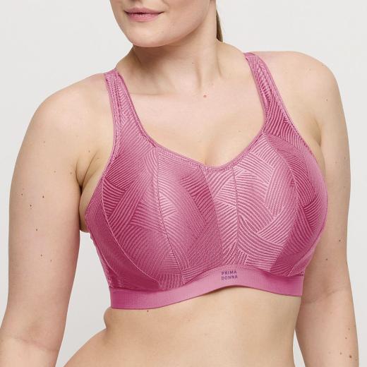 PrimaDonna Sport The Game Sport-BH unterlegt Cup B-G, Farbe orchid pink
