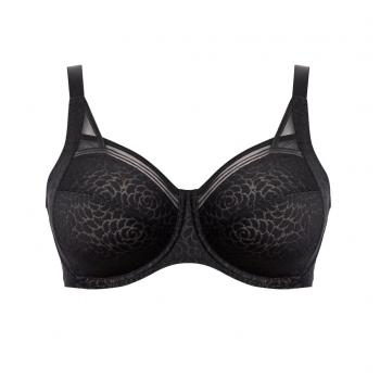 Ulla Lingerie Féminine BH Romy Cup D-M, Farbe schwarz