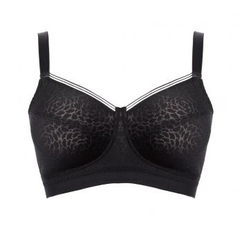 Ulla Lingerie Féminine BH Romy Cup D-M, Farbe schwarz