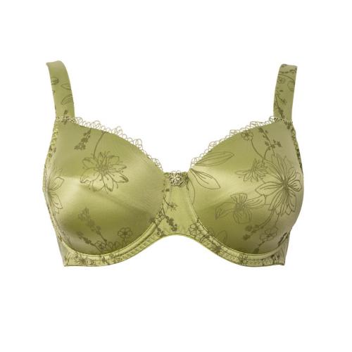 Ulla Lingerie Féminine wired bra Viola cup B-G, color avocado