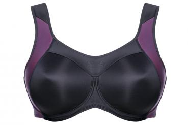 Ulla sport wired bra Sydney cup D-E, color navy pink