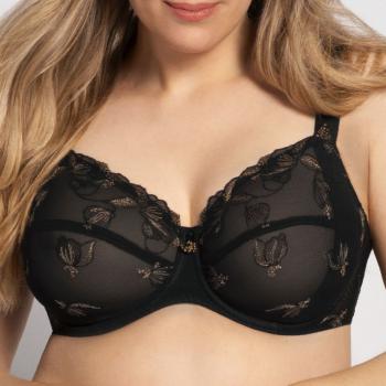 Ulla Lingerie Féminine BH mit Bügel Ulla Cup H-N, Farbe schwarz