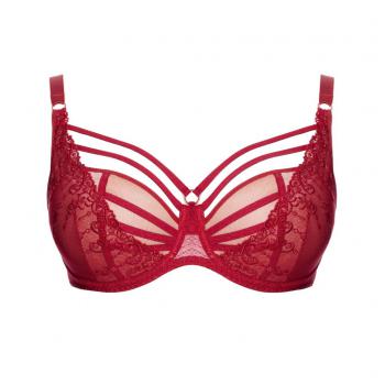 Ulla Lingerie Féminine wired bra Exclusive Line D-I cup, color sunset