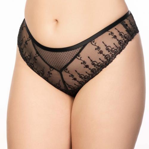 Ulla Lingerie Féminine String Exclusive Line 36-50, Farbe schwarz