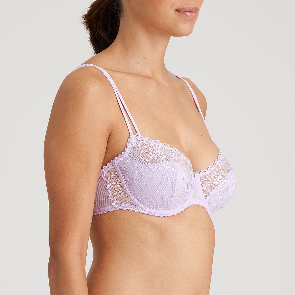 Marie Jo JANE Pastel Lavender push-up bra removable pads