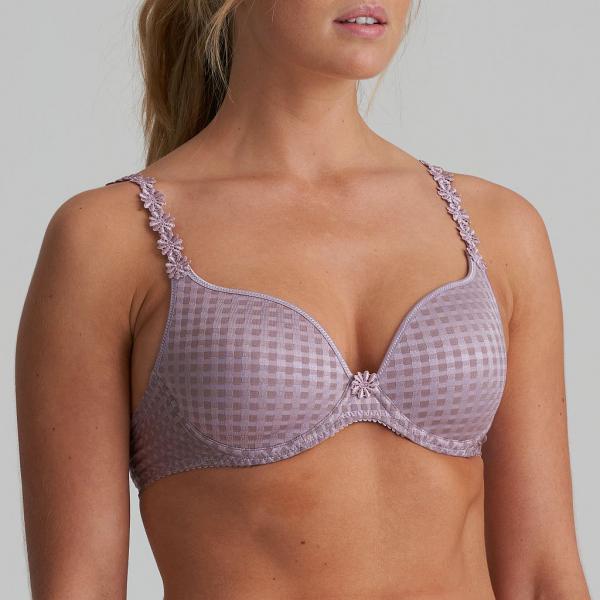 Marie Jo Avero padded wire bra heart shape A-E cup, color soft sand