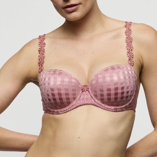 Marie Jo Avero padded bra - balcony B-F cup, color ballet pink
