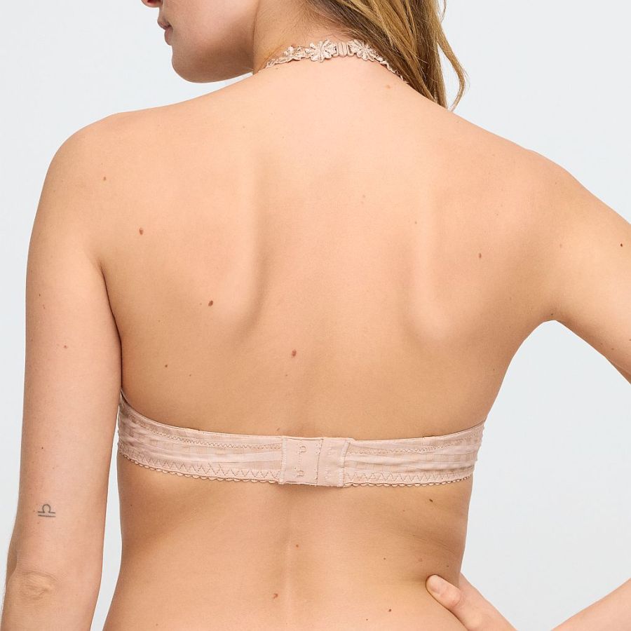 Marie Jo Avero padded bra - balcony A-F cup, color caffe latte