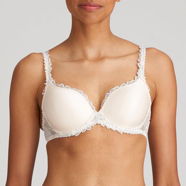 Marie Jo Jane padded wire bra heart shape A-E cup, color boudoir cream