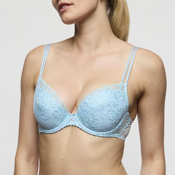 Marie Jo Jane Push Up Bügel BH mit Einlagen Cup A-E, Farbe milky blue
