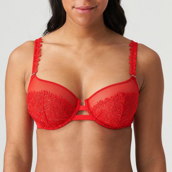 Marie Jo Danae full cup A-E cup, color red
