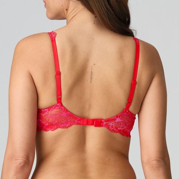 Marie Jo Manyla padded bra - balcony B-E cup, color pixie red