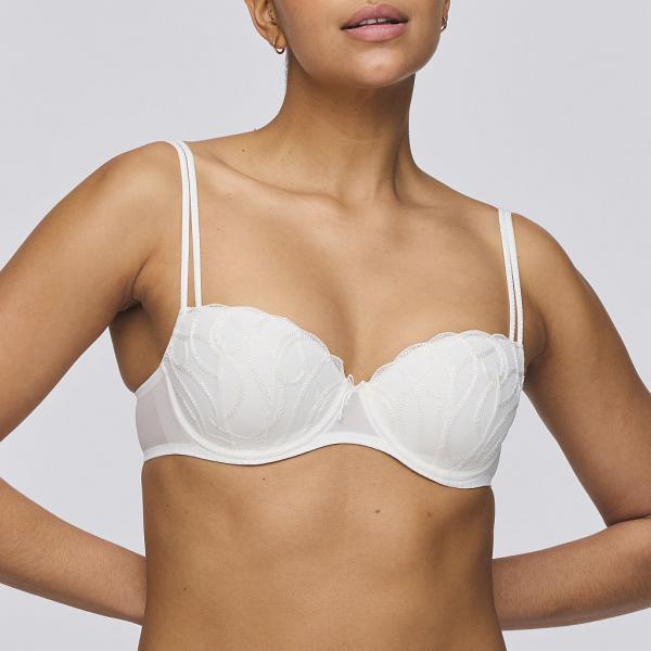 Marie Jo Heleen padded bra - balcony B-E cup, color natural