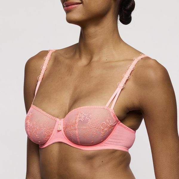 Marie Jo Annaelle Bügel BH Balconette vertikale Naht Cup B-F, Farbe neon peach