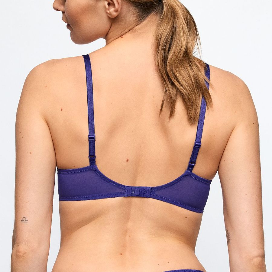 Marie Jo Cerina Push Up Bügel BH mit Einlagen Cup A-E, Farbe velvet blue