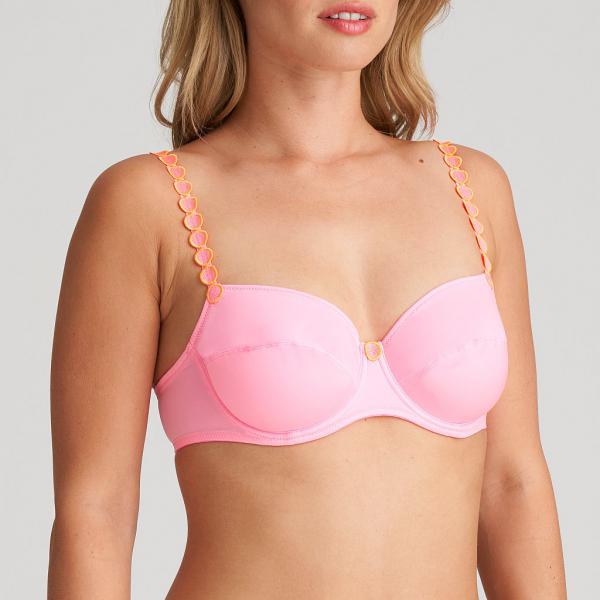 Marie Jo Tom full cup wire bra C cup, color happy pink