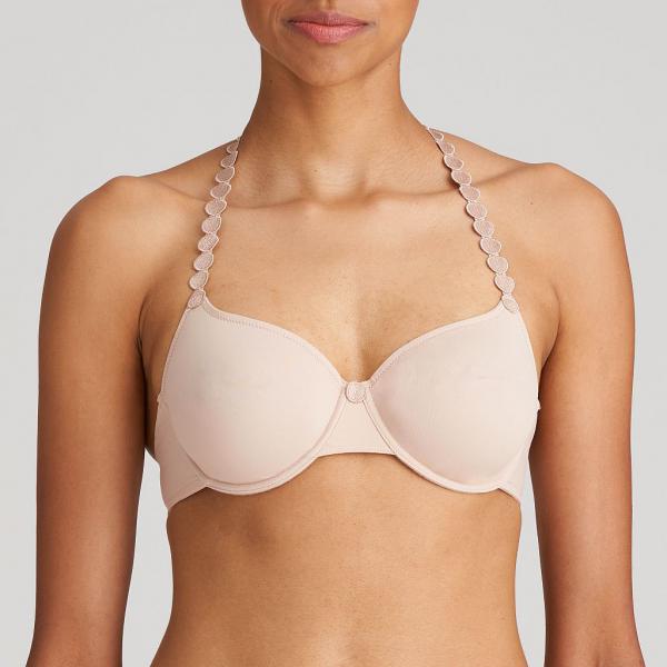 Marie Jo Tom full cup wire bra D-F cup, color caffe latte