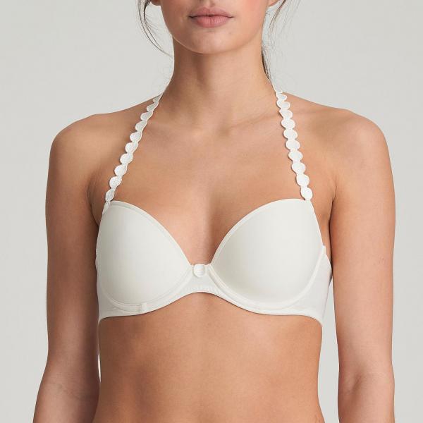 Marie Jo Tom padded bra round shape B-E cup, color natural