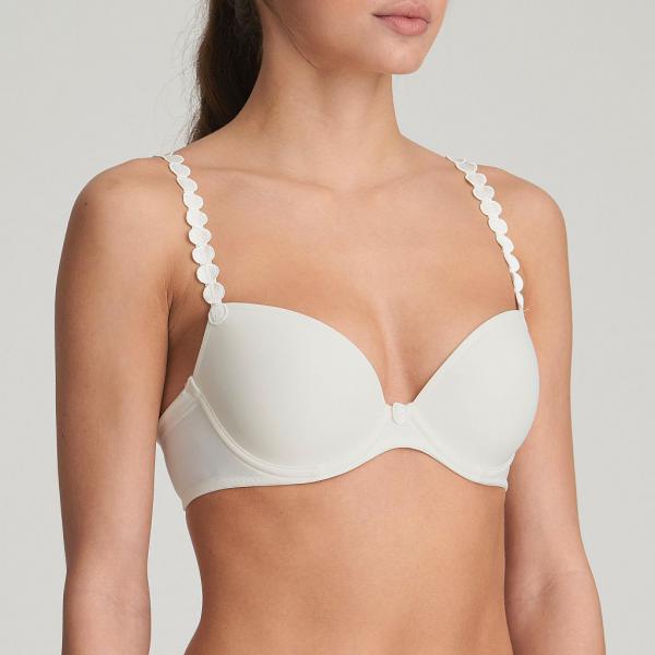 Marie Jo Tom padded bra round shape B-E cup, color natural