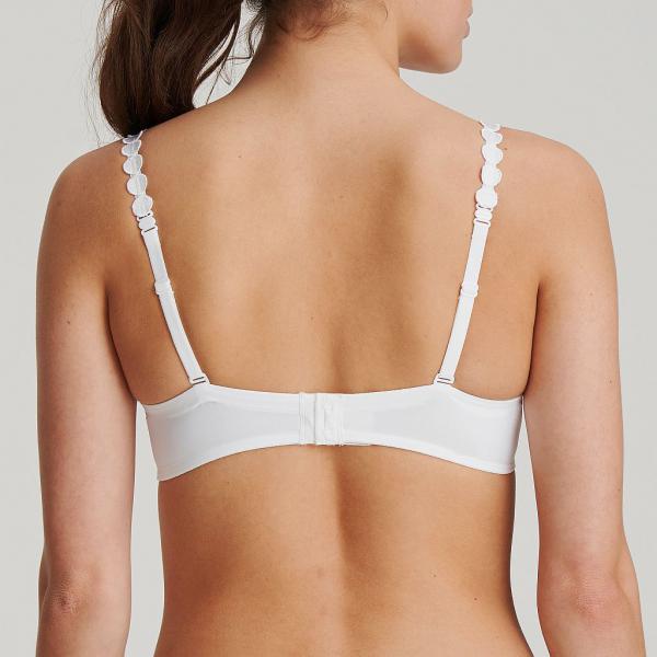 Marie Jo Tom padded wire bra heart shape A-F cup, color white