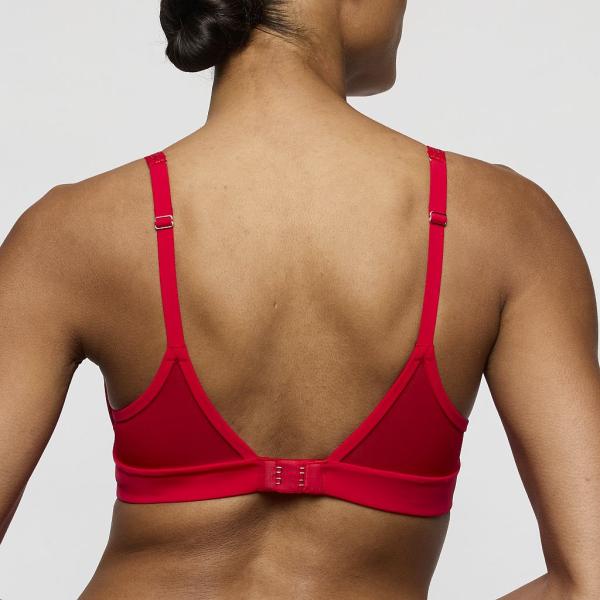 Marie Jo Louie full cup spacer bra A-E cup, color true red