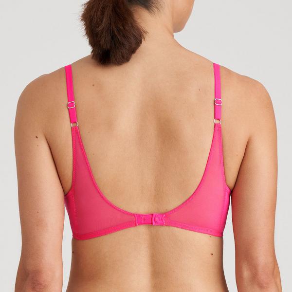 Marie Jo Tahar padded wire bra heart shape A-E cup, color blogger pink