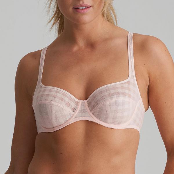 Marie Jo Jereme full cup wire bra B-E cup, color glossy pink