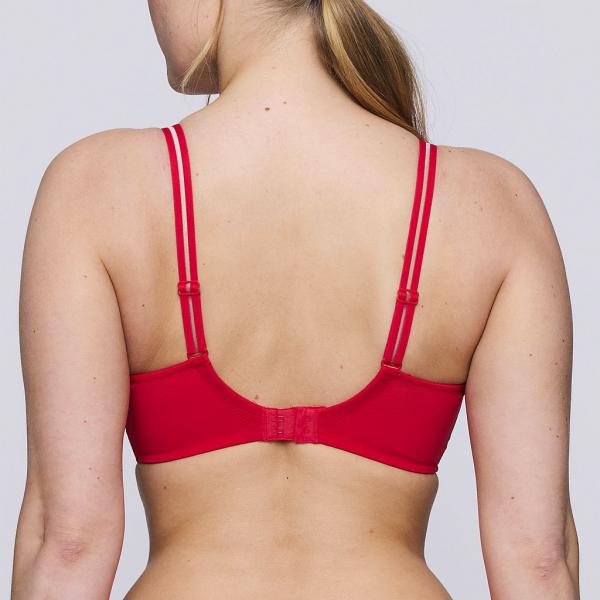 PrimaDonna Twist East End full cup wire bra C-H cup, color true red