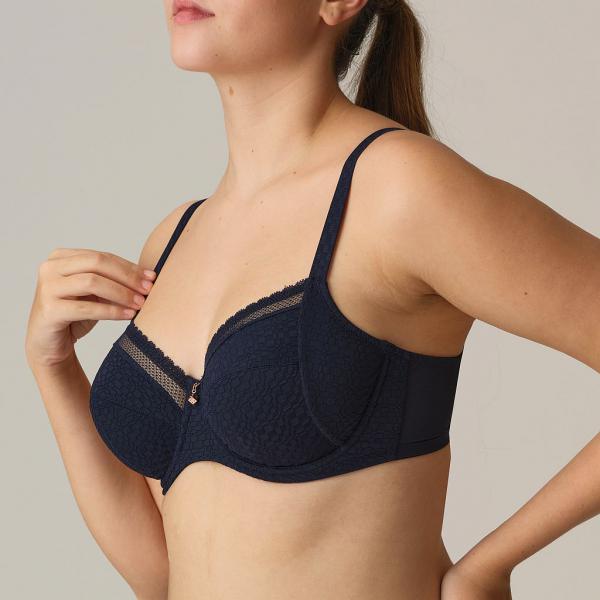 PrimaDonna Twist Yelapa full cup wire bra B-H cup, color majestic blue