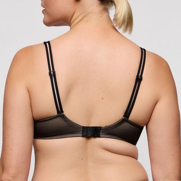 PrimaDonna Twist Cools halb unterlegter Bügel BH tief dekolletiert Cup B-F, Farbe schwarz