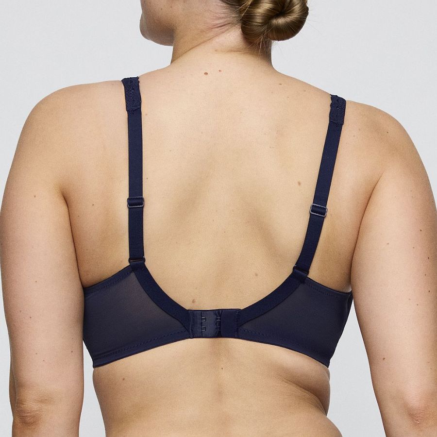 PrimaDonna Twist Wowgirl halb unterlegter Bügel BH tief dekolletiert Cup B-G, Farbe evening blue