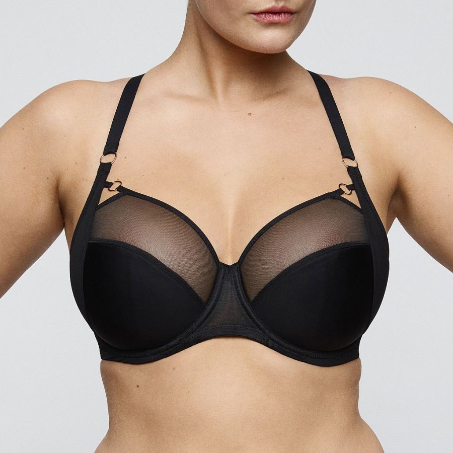 PrimaDonna Twist Sheary Bügel BH Vollschale Cup B-G, Farbe schwarz