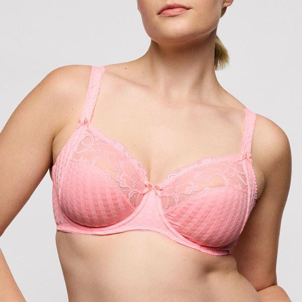 PrimaDonna Madison full cup wire bra F-I cup, color pink parfait