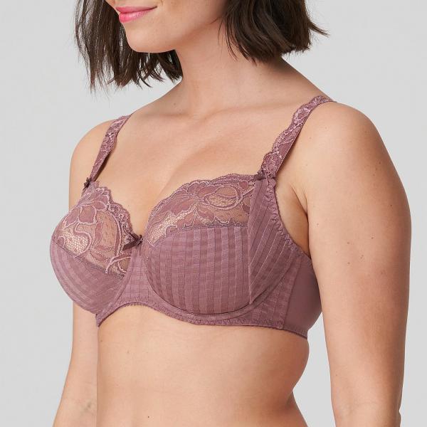 PrimaDonna Madison full cup wire bra Cup F-I, color satin taupe