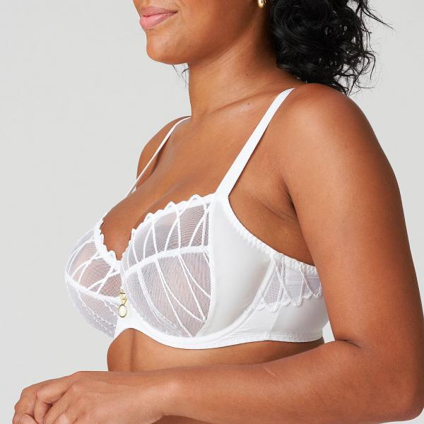 PrimaDonna Arthill full cup wire bra C-H cup, color white