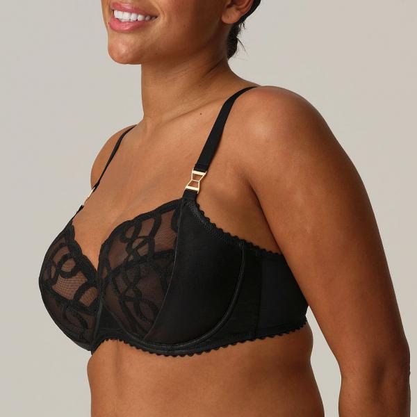 PrimaDonna Vallarta full cup wire bra C-H cup, color black