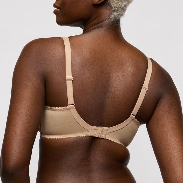 PrimaDonna Salerno half padded wire bra deep plunge C-G cup, color candy ginger