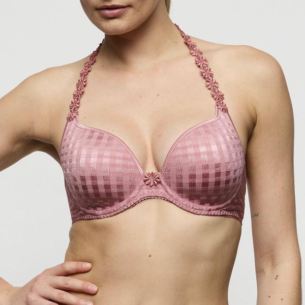 Marie Jo Avero padded wire bra heart shape A-E cup, color ballet pink