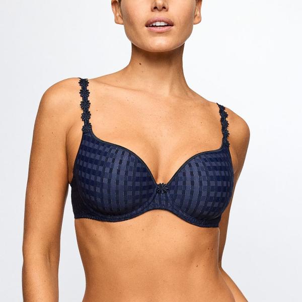 Marie Jo Avero Bügel BH unterlegt Herzform Cup A-E, Farbe velvet blue