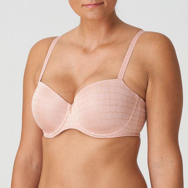 PrimaDonna Twist Torrance padded balcony wire bra C-H cup, color dusty pink