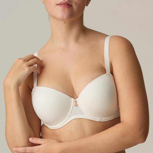 PrimaDonna Twist Yelapa padded balcony wire bra C-G cup, color natural