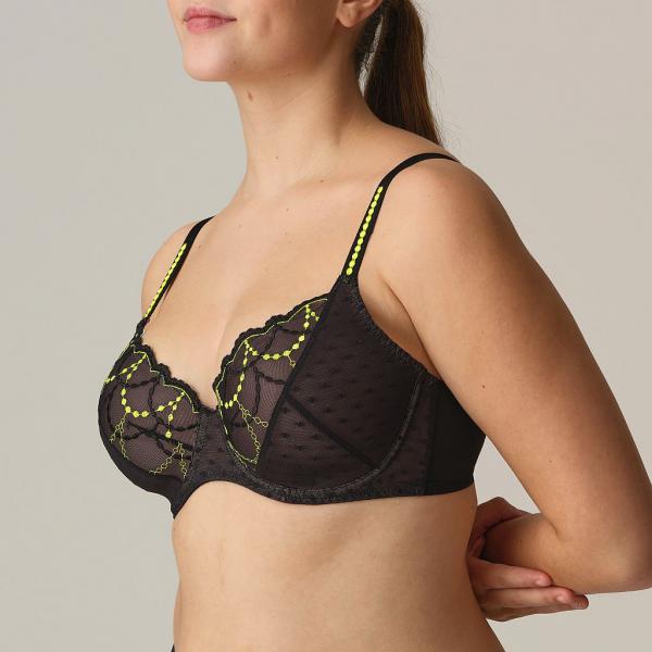 PrimaDonna Twist Tepito padded bra - heart shape C-H cup, color dark glow