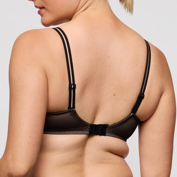 PrimaDonna Twist Cools Bügel BH unterlegt Herzform Cup B-G, Farbe schwarz