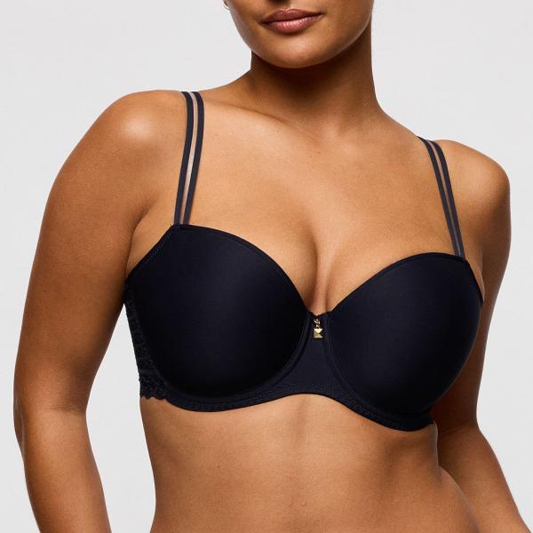 PrimaDonna Twist Twist Side unterlegter Bügel BH Balconette Cup B-G, Farbe graphit