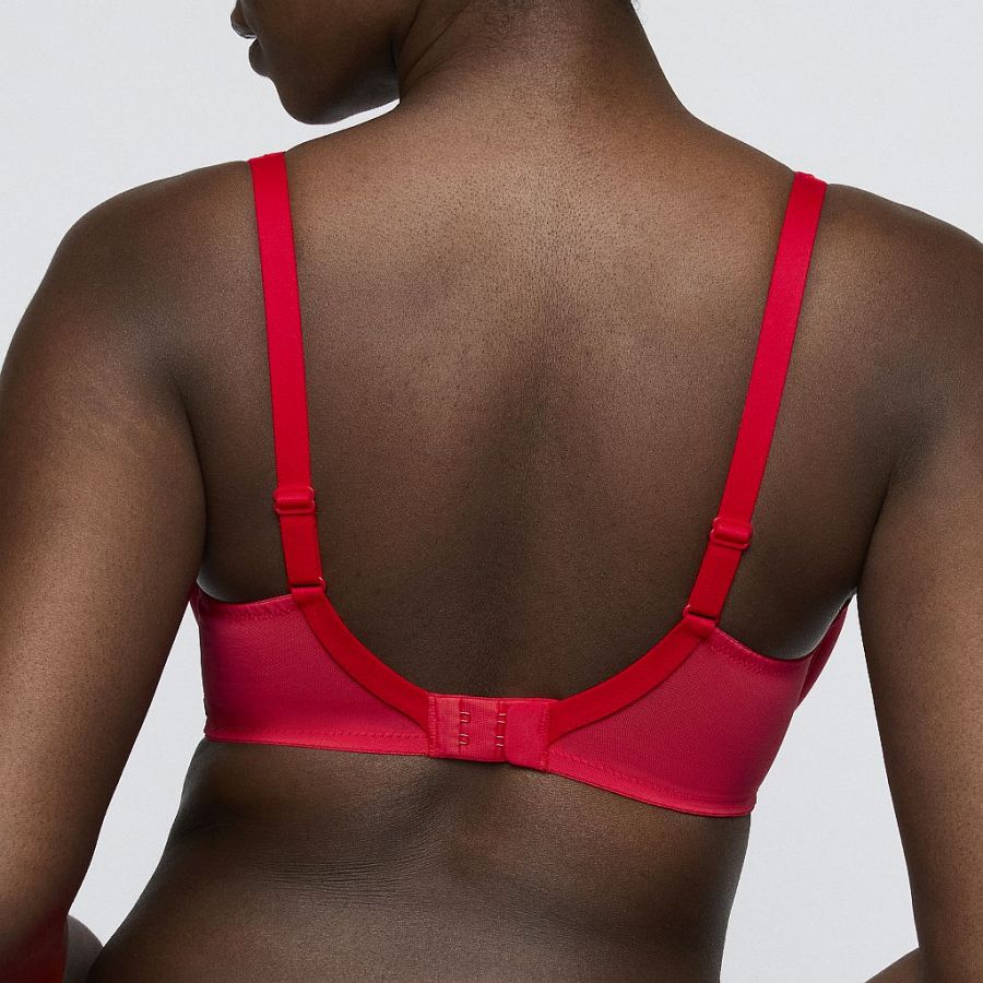 PrimaDonna Twist Wowgirl Balconette Bügel BH unterlegt Cup B-G, Farbe true red