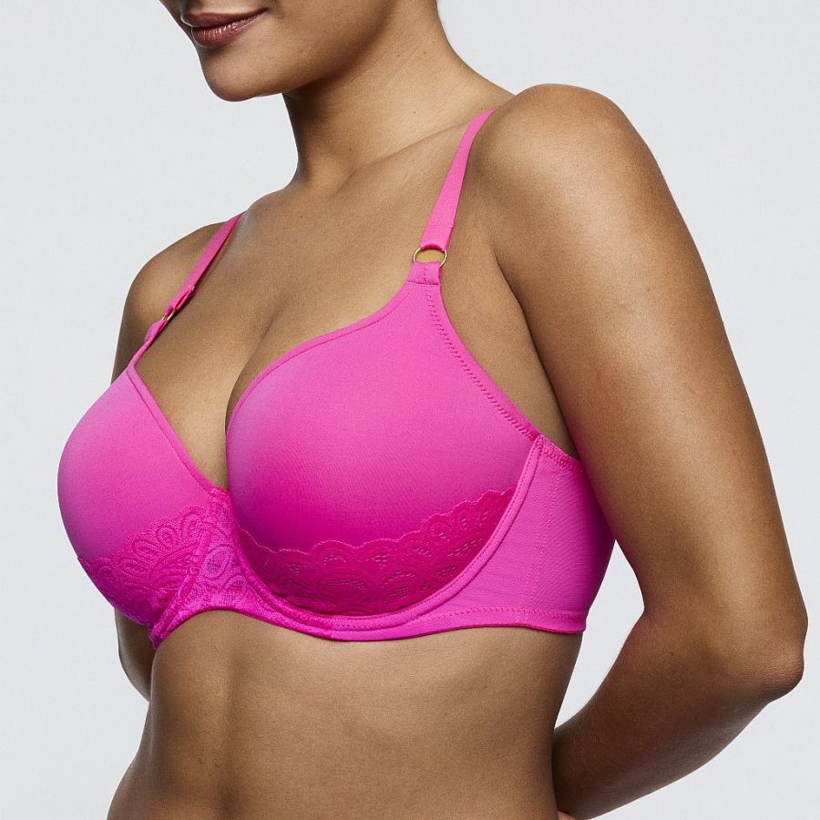 PrimaDonna Twist Dear Night Bügel BH unterlegt Herzform Cup B-G, Farbe influencer pink