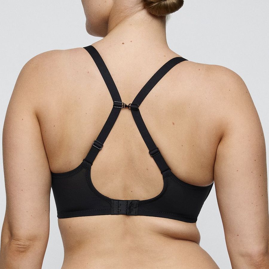 PrimaDonna Twist Sheary padded bra - heart shape B-G cup, color black