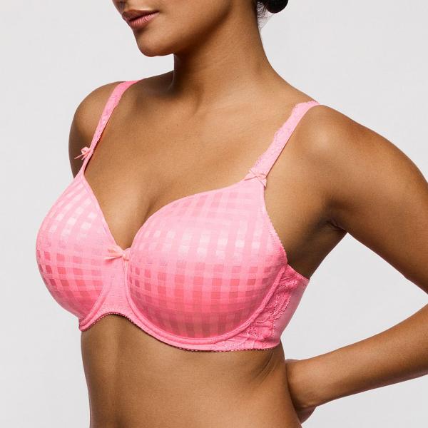 PrimaDonna Madison padded bra - heart shape C-D cup, color pink parfait