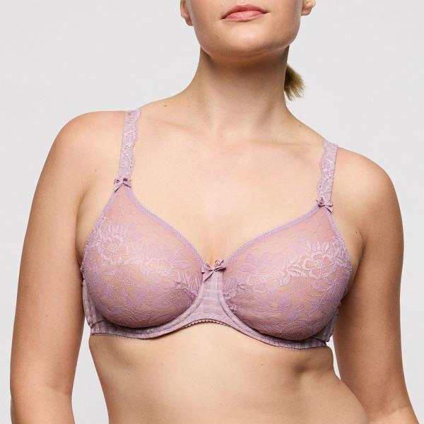 PrimaDonna Madison full cup wire bra seamless C-H cup, color soft sand